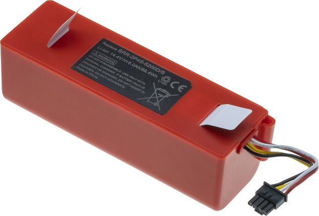 Baterie T6 Power pro Xiaomi Roborock S4, S5, S6, S7, 6000mAh, 86Wh, 8cell, Li-ion