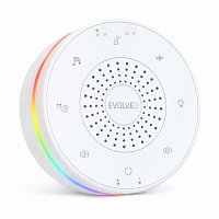 EVOLVEO Nubiloo – uspávací modul s bílým šumem, ukolébavkami a barevným světlem na dobrou noc