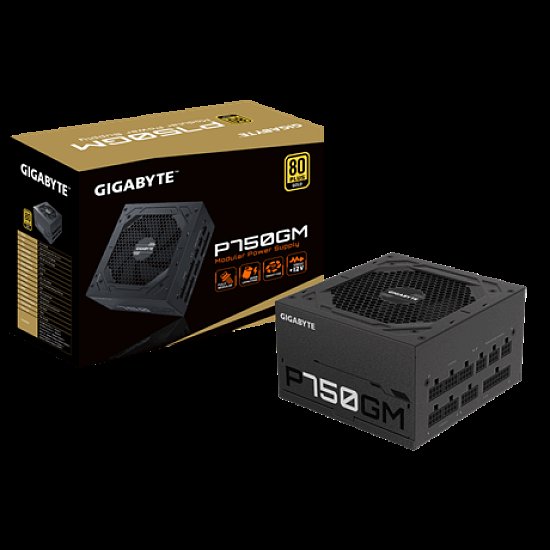 GIGABYTE P750GM/750W/ATX/80PLUS Gold/Modular/Retail