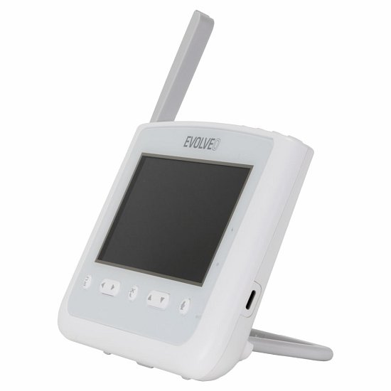 EVOLVEO NL4, dětská videochůvička s nočním světlem a otočnou kamerou