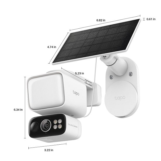 Tapo C615F KIT Solar-Powered Floodlight Pan/Tilt