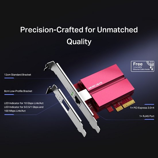 Mercusys MA70XM AX1800 Wi-Fi 6 USB Adapter