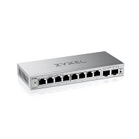 Zyxel GS1200-10 v3, 8 Port Gigabit, 2 x SFP webmanaged Desktop Switch