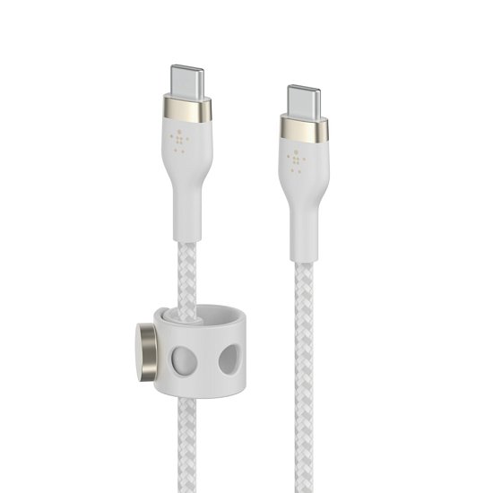 Belkin kabel USB-C s konektorem USC-C,1M černý pletený