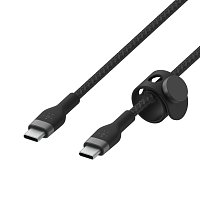 Belkin kabel USB-C s konektorem USC-C,1M černý pletený