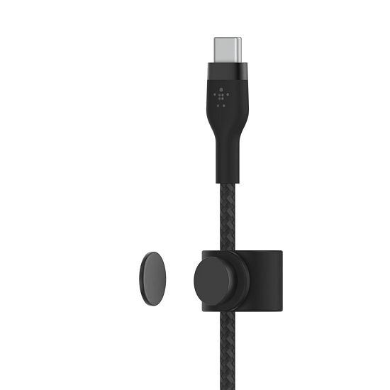 Belkin kabel USB-C s konektorem USC-C,1M černý pletený