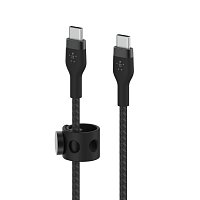 Belkin kabel USB-C s konektorem USC-C,3M černý pletený