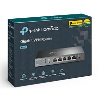 TP-Link ER605 v2 Gb Multi-WAN VPN router, port USB, Omada SDN