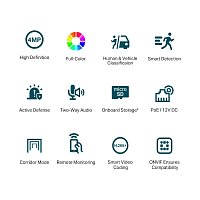 VIGI C440(4mm)ver.2 4MP barevná Turret net.cam