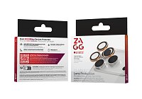 ZAGG Ochranná čočka Premium pro Apple iPhone 17 Pro/Pro Max/16 Pro/Pro Max/15 Pro/Pro Max - oranžová
