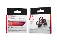 ZAGG Ochranná čočka Premium pro Apple iPhone 17 Pro/Pro Max 16 Pro/Pro Max/15 Pro/Pro Max - červená