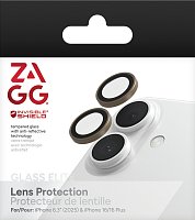 ZAGG Ochranná čočka Premium pro Apple iPhone 17/16/16+ - písková