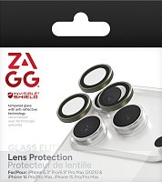 ZAGG Ochranná čočka Premium pro Apple iPhone 17 Pro/Pro Max/16 Pro/Pro Max/15 Pro/Pro Max - zelená