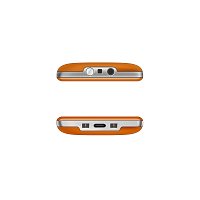 EVOLVEO EasyPhone XR, mobilní telefon pro seniory s nabíjecím stojánkem, oranžový