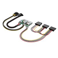 AKASA adaptér 200W DC pro DC ATX power