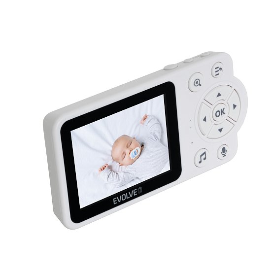 EVOLVEO Baby Monitor N3, dětská videochůvička, růžová
