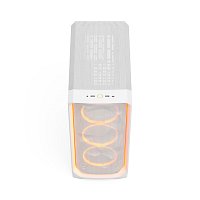 Fractal Design Meshify 3 Ambience Pro TG/Midi Tower/Transpar./Bílá