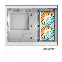 GIGABYTE C201 PANORAMIC ICE/Midi Tower/Transpar./Bílá