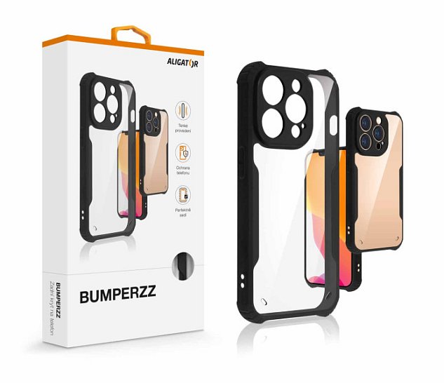 ALIGATOR pouzdro BUMPERZZ iPhone 14 Black