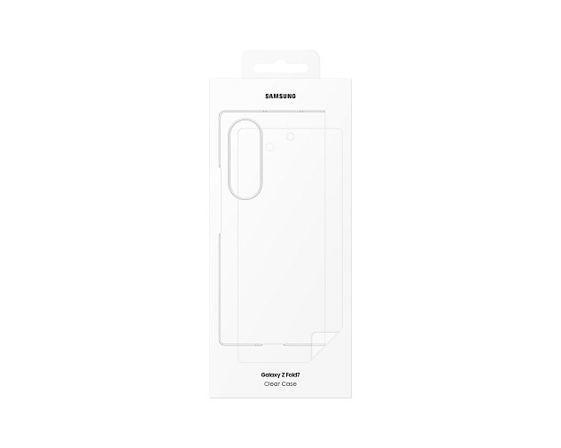 Samsung Průhledný zadní kryt Fold7 Transparent