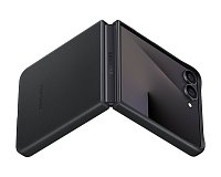 Samsung Ochranný kryt z veganské kůže Flip7 Black