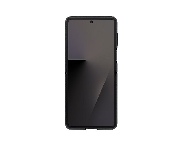 Samsung Ochranný kryt z veganské kůže Flip7 Black