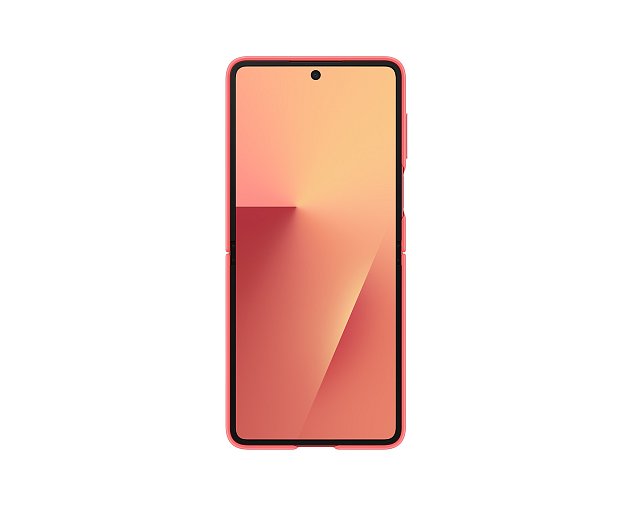 Samsung Silikonový kryt s držákem na prst Flip7 Red