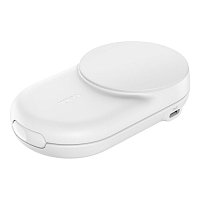 BELKIN ULTRACHARGE 25W Qi2 2v1 mag bílá + USB-C kabel