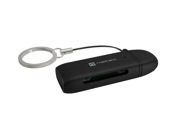 Čtečka karet Natec SCARAB C SD/MICRO SD USB 3.2 GEN 1, Černá