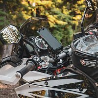 UNPKD RAM QUICK-GRIP XL PHONE HOLDER FOR LARGER DEVICES WITH SHORT ARM AND U-BOLT