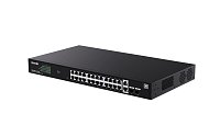 Tenda TEG2228P-24-410W Gigabit PoE+ Websmart L2 Cloud switch 370W, 24x 1Gb/s PoE+,2xRJ45,2xSFP, Rack