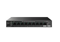 Tenda TEG1110PF-8-120W PoE+ AT switch 8xPoE 802.3af/at + Uplink RJ45 + SFP port, 110W, PoE+, fanless