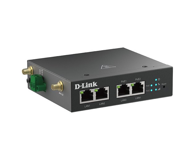 D-Link DWM-314-TP/E 4G MCPoEM - 4xFast Eth(2x PoE)