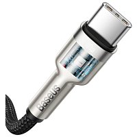 Baseus Datový kabel Cafule USB-C/USB-C 2m 100W černý