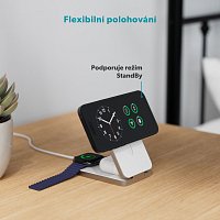 Epico UltraBase 4in1 8000mAh Fold powerbanka & bezdrátový nabíjecí stojánek EF50