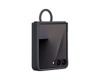 Samsung Silikonový kryt s držákem na prst Flip7 Black