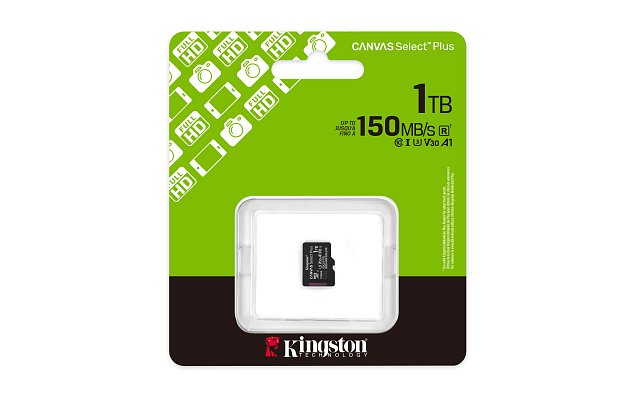 Kingston Canvas Select Plus/Micro SDXC/1TB/UHS-I U3 / Class 10