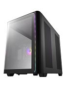 FSP M580-BP/Midi Tower/Transpar./Černá