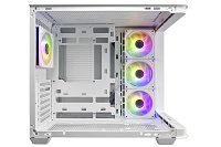 FSP M580-WP/Midi Tower/Transpar./Bílá