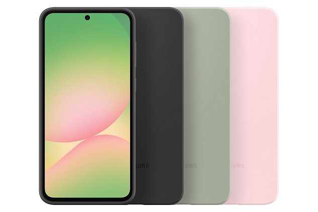 Samsung Silikonový zadní kryt pro Galaxy A56 Black