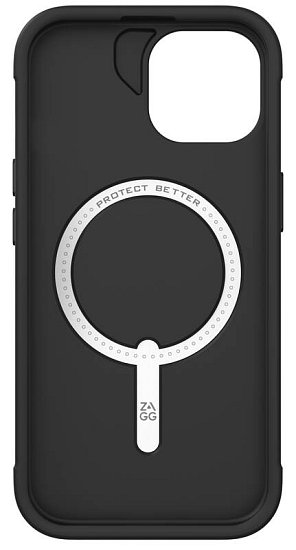 ZAGG kryt Luxe Apple 16e/15/14/13 Černý