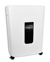 Skartovačka DESQ, 2 x 12 mm, 20l, křížový řez, bílá