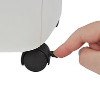 Skartovačka DESQ, 2 x 12 mm, 20l, křížový řez, bílá