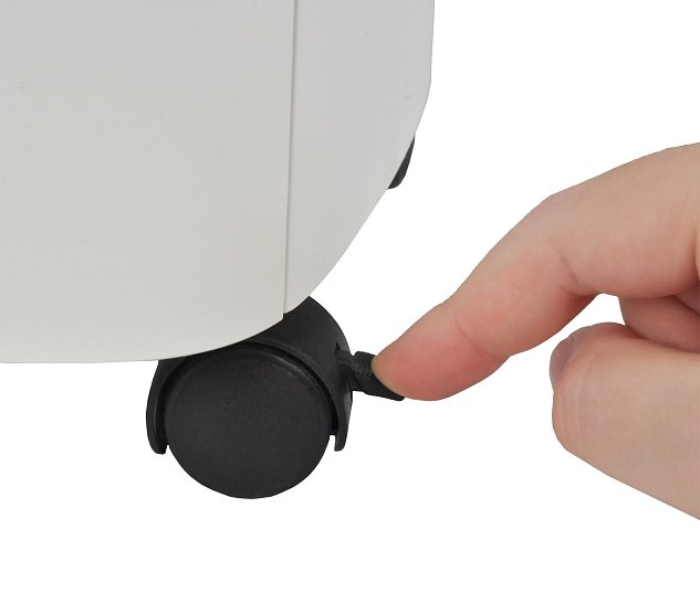 Skartovačka DESQ, 2 x 12 mm, 20l, křížový řez, bílá