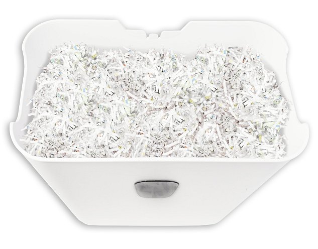 Skartovačka DESQ, 4 x 38 mm, 15l, křížový řez, bílá