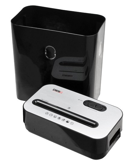 Skartovačka DESQ, 4 x 29 mm, 18l, křížový řez