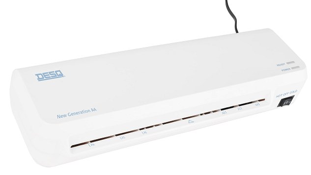 Laminátor DESQ A4 New Generation, bílá