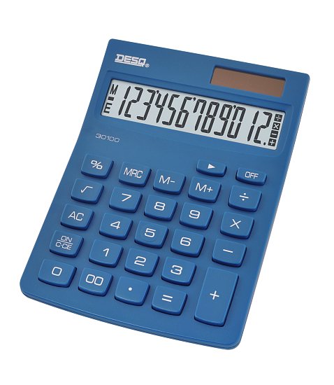 Kalkulačka DESQ NG, tmavě modrá