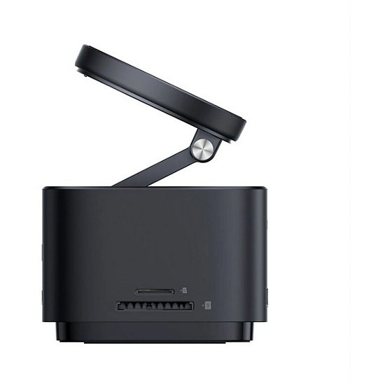 Baseus Nabíjecí stanice MagPro 7v1 s bezdrátovým nabíjením 15W cosmic black