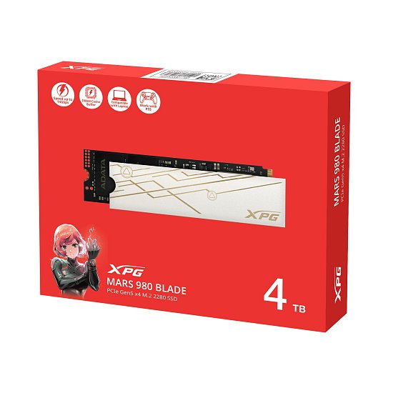 ADATA SSD 4TB XPG MARS 980 BLADE  Gen5x4